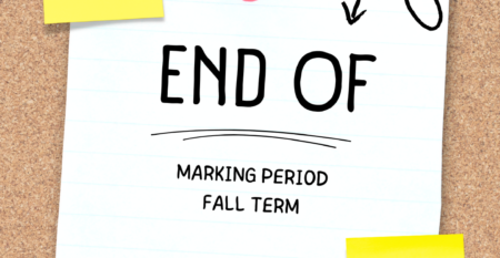 END OF MARKING PERIOD